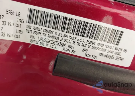 2008 Jeep Grand Cherokee Laredo z USA, uszkodzony, nr VIN 1J8GR48K28C204304